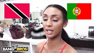 BANGBROS - Behind The Scenes With Ebony Pornstar Arianna Knight
