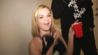 black crazy party chick