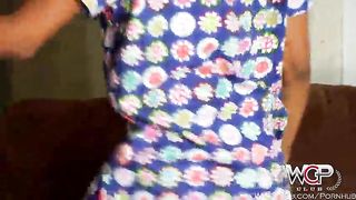 WCPClub Hot Ebony Teen Creampie