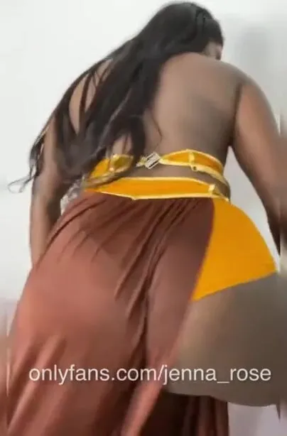Ebony Costume Porn - Free Hawt Black Onlyfans Model Exposed Twerking in Princess Leila Cosplay  Porn Video - Ebony 8