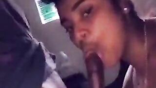 Red bone hotty from Georgetown suck up a eager jock