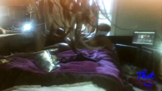 Thot in Texas - Three-Some Creampie Black Large Butt Unicorn big beautiful woman Joins Black Pair