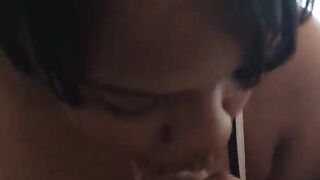 18yr old dominican thot oral job