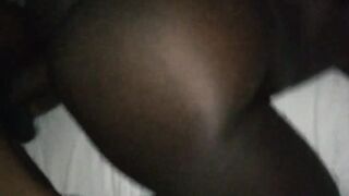 Jamaican black teen doggy style