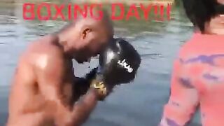 Black Nifty Ass Punching Bag