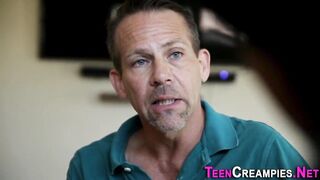 Islamic black teen wants cum creampie