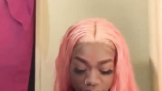 My little shy cousin sucks my 11 inch Dong Until I nut