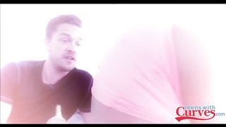 Thick and Sexy Big Booty Black Teen Dani Dolce Fucked by Big White Cock