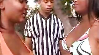 Big Ass Fight Turned Threesome!