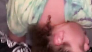 Interracial Lightskin Black Teen Gets Pounded by White Dong back Shots and Runs from it