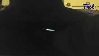 Thot in Texas - Lil Slender Cum Dumpster Afro American Small Black mother I'd like to fuck Rides Reverse Cowgirl