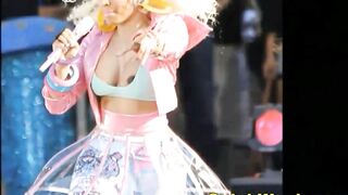 Nicki Minaj Naked Nippleslips And Greater Amount