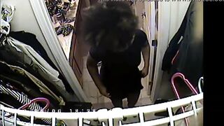 Black chick: Taking off hot costume. Need To watch!