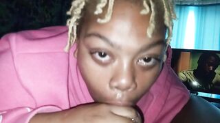 Black big beautiful woman Sucks and Bangs BBC