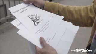 Dancer seduces lustful Peruvian ebony angel