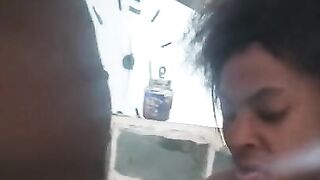 Petite Slim Black Got Deepthroat BBC