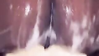 Large Butt BLACK twerking NUDE