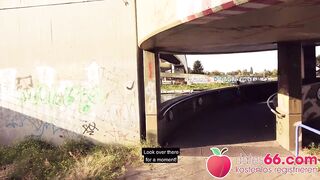 HIGHWAY screw with curvy AnastasiaXXX! Hundreds of cars drive by! Dates66