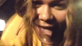 Cheating Latin Babe ate my cock up????????