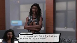 Pandora's Box: Interracial Lesbo Scene And Hot Yoga-Ep 6