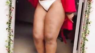 BLACK @ WORK DANCING TO CHRISTMAS CAROLS & HAVING ENJOYMENT. PERKY CHRISTMAS EVERYBODY!!!