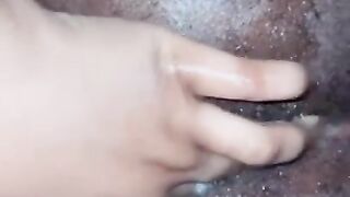 Girlfriend anal drilling fingering pegging boyfriends butt
