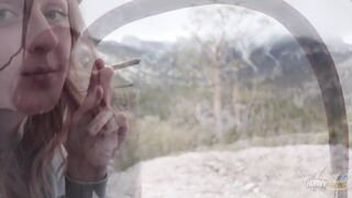 Large Breasts Amateur Nympho Bangs Dad Hard in Tent POV Public - Sexually Excited Hiking