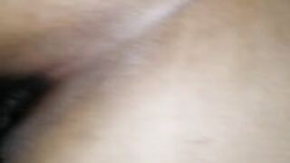 Creamy large ass bacc shots