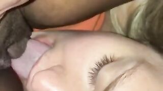 Snow bunny love eating my vagina