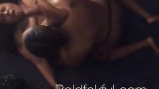 Lesbo Thonging Black big beautiful woman Unfathomable from Above