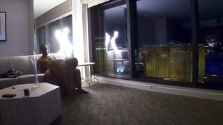 Cheating floozy pt2. boyfriend knocks on hotel door