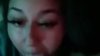 Lalin Girl gives oral-sex