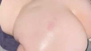 White Big Beautiful Woman floozy Fuckin and suckin two BBCs