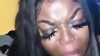 Sucking dl stud on snap