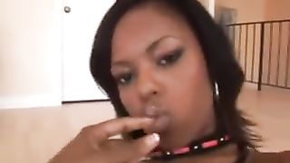 Babe Marie Luv gets an Interracial Double Penetration