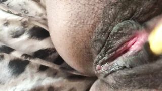 Cumming, Fingering & Peeing all over Myself. EXTREME CLOSE UP