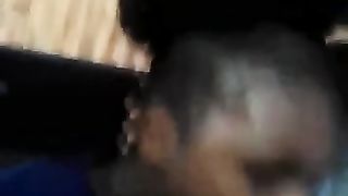 Best Friend Swallows Load in the back  Seat