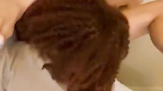 HOT TINY LESBO GETS FINGERED AND CREAMY AS SCREW FOR MAN GIRLFRIEND! FULL EPISODE LINK IN BIO!!