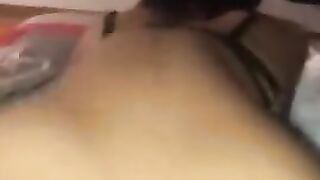 DMV Thot Soaked Cunt Riding Dick