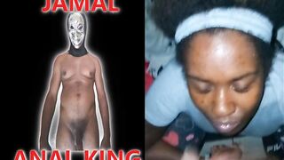 JAMAL BUSTED A NUT ON HER Ethiopian FACE