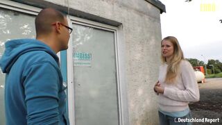 DEUTSCHLANDREPORT - Large Butt Golden-Haired Is In The Mood For Sexy Sex In The Game Room - AMATEUREURO