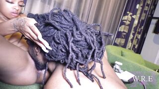 Nubian Princess IG HoneyBezzy97 Banging and giving Mouth BBY