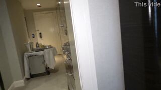 Food Delivery Turns Into Hawt Latin Babe Giving Sloppy Head- DSLAF