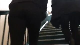 18Yr Old Teen Leggings Vpl Shopping With Mother