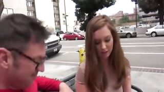 two Brunettes Suck BBC at a Gloryhole (Penny Pax)