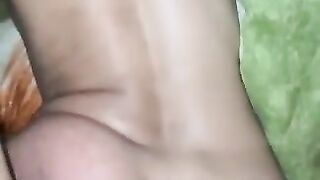 In A Short Time playing with the thong - proximamente jugando con el cinto