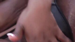 Ebony Wench Screwed By A Large Black Penis