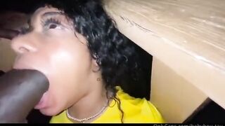 BBC lover deepthroat