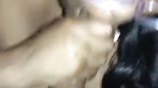 Big Titty Thot Clean up all the Cum (must Watch)