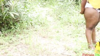 one more big beautiful woman Patricia9ja sex episode in the bush that goes viral on porn website